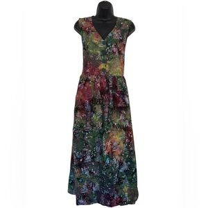 Vintage Sleeveless Maxi Dress